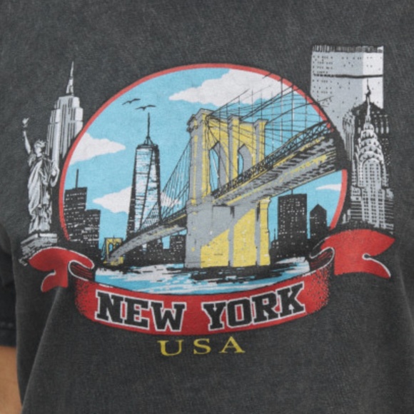 Brandy Melville Tops - Brandy Melville New York Tee